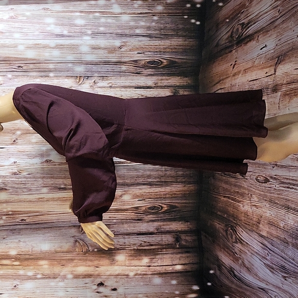 Express Women's Surplice Fit & Flare Long Sleeve Dress Size M ( Like New) - Picture 5 of 12